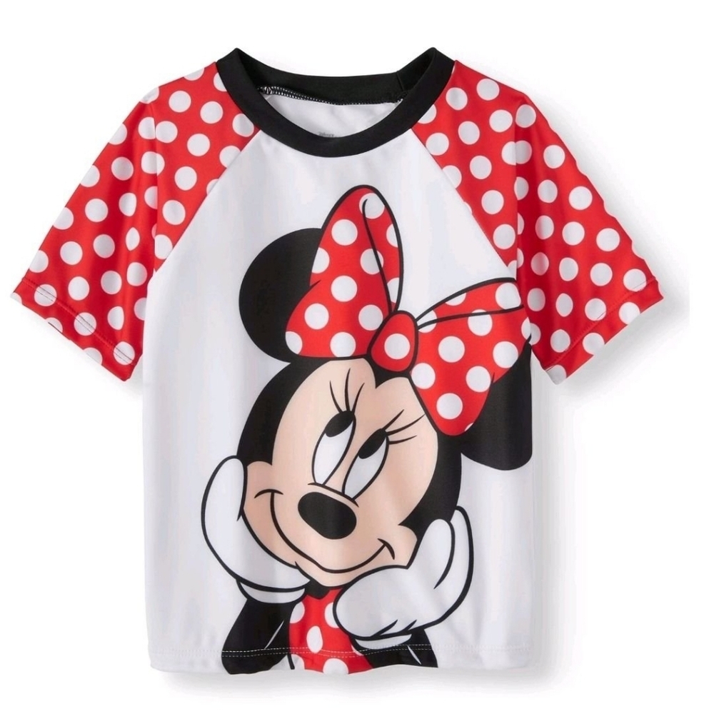 Disney Minnie Mouse Rashguard 2T